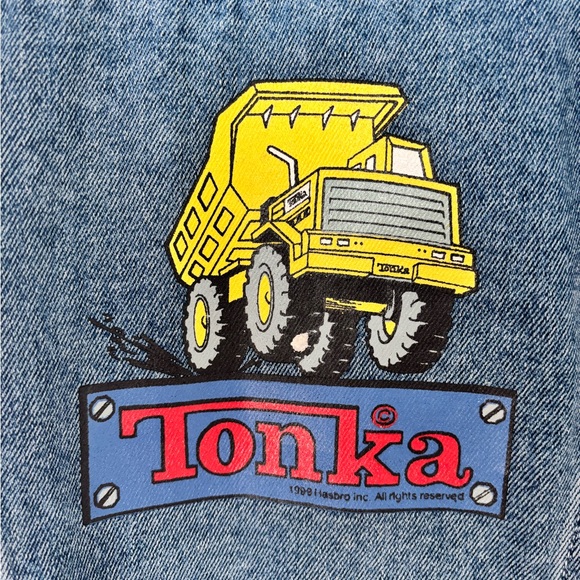 EUC Vintage Tonka Boys 5T Denim Jacket - Picture 5 of 6